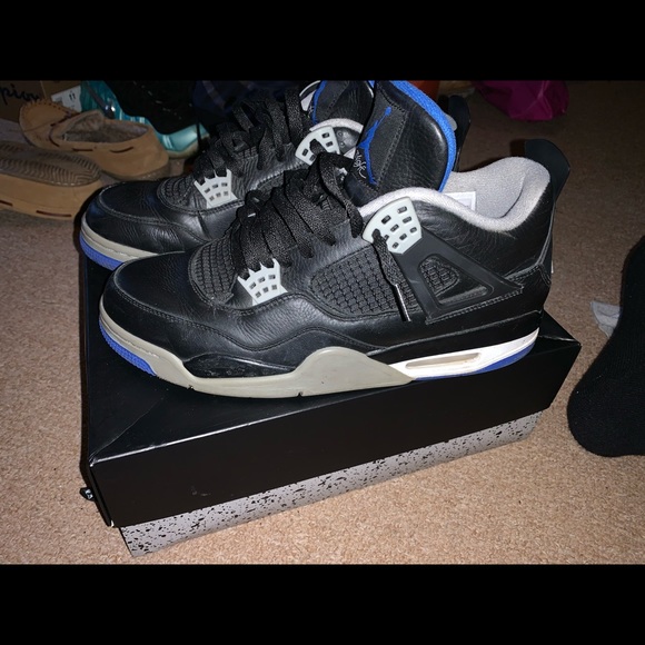 jordan 4 motorsport alternate on feet